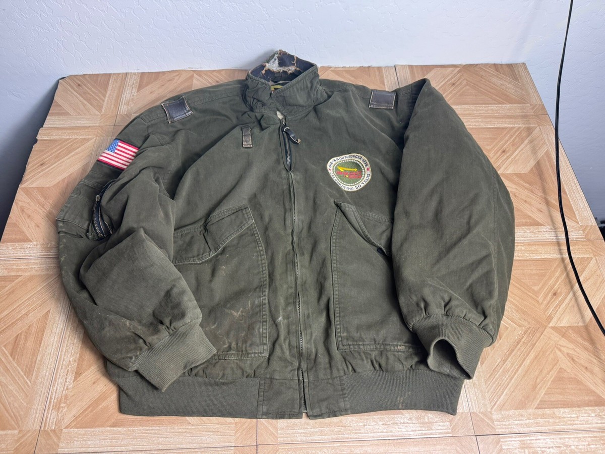 IN-N-OUT Burger 50th Anniversary Bomber Jacket XL Leather IN-N-OUT Burger 50th Anniversary Bomber Jacket XL Leather
