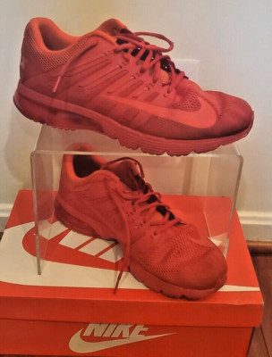 EUC Nike Air Max 2022 CRIMSON Red Men Size 12 849559-008 w/ GEL COMFORT RARE RED