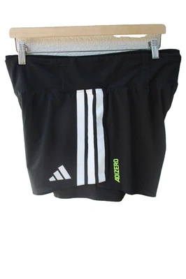 ADIDAS  ADIZERO Laufshorts Slim Fit 2in1 Climacool Short Schwarz JD4202 Gr.L TOP - Bild 1 von 4