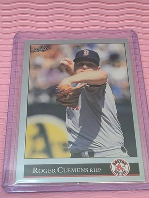 1992 Leaf Roger Clemens #19 - Boston Red Sox - MLB Baseball Karte - "The Rocket" - Bild 1 von 2