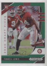2020 Panini Prizm Draft Picks Rookies Green Terrell Lewis #160 fm0