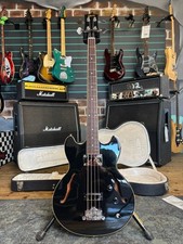 Gibson Midtown Bass Ebony 2013 Semi-Hollow Electric Bass Guitar