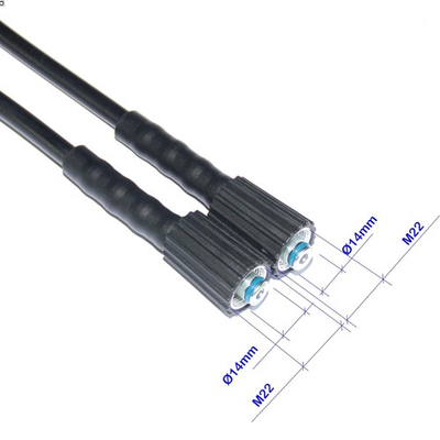 #ad 25FT 1 4 inch High Pressure Washer Hose with Adapter3000PSI Extension Hose f... $25.99