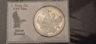 9-11 1oz silver round
