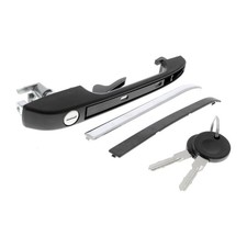 TÜRGRIFF AUßEN RECHTS MIT SCHLIEßZYLINDER für VW GOLF 1 2 JETTA SCIROCCO VAICO