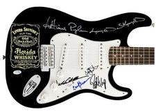 Lynyrd Skynyrd Signed Photo Graphics Guitar Exact Proof ACOA