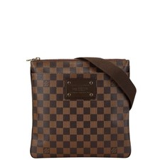 Louis Vuitton Damier Pochette Platt Brooklyn Shoulder Bag N41100 B... GZl17gdz