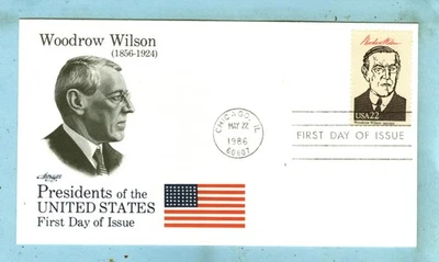 Scott 2218I ARTMASTER FDC, Presidential Series, "Woodrow Wilson"....... - Image 1 of 3