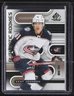 Kent Johnson 2022-23 SP Game Used Authentic Rookies /121 #180
