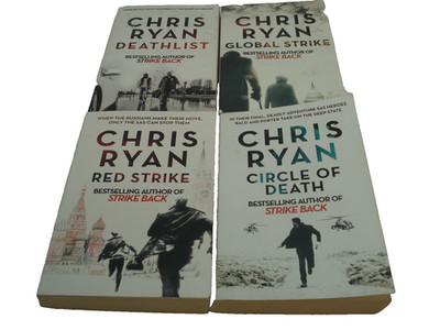 Chris Ryan 4 John Porter Paperback Book Bundle action thriller Free P & P