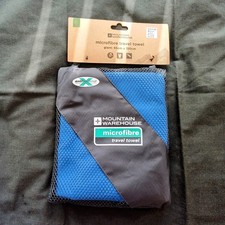 New Mountain Warehouse Microfibre Travel Towel 85x150 Cobalt