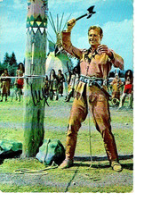 LEX BARKER original signiert AK 14,5x10 Old Shatterhand Der Schatz im Silbersee