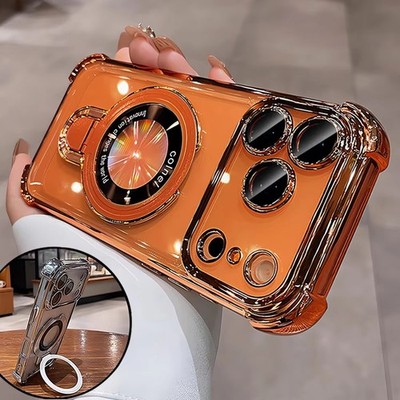 Hülle + 2X Schutzglas für iPhone 17 Pro / 17 Pro Max Kamera Schutz Case Cover