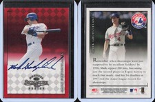 1998 Donruss Signature Series Autograph Auto #38 Mark Grudzielanek Expos