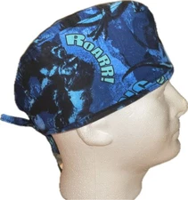 King Kong Blue Scrub Hat Chemo Cap
