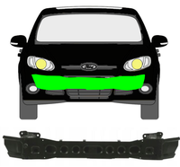 StoßStangenverstäRkung FüR Ford Focus 2010 - 2018 Vorne