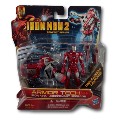 Iron Man 2 Concept Series Armor Tech Juggernaut Upgrade Figur