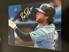 Rays Brett Phillips signed 8x10 Photo W/COA