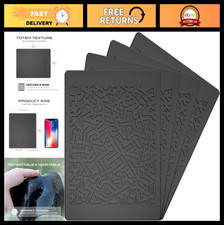 Non-Slip Car Dashboard Mat, Anti-Slide Gel Pad for Phone, GPS, Keys - 4 Pack