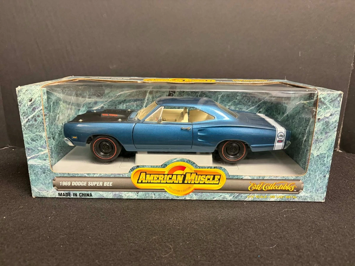 sa502 ERTL アメリカン マッスル 1969 ダッジ スーパービー ERTL AMERICAN MUSCLE 1969 DODGE SUPER BEE 1:18 SCALE DIE CAST CAR
