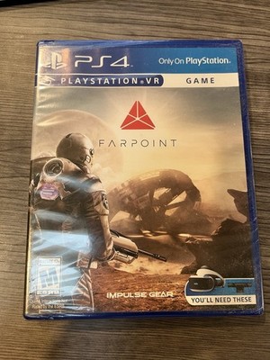Farpoint Sony PlayStation 4 PS4 VR Video Game NEW SEALED