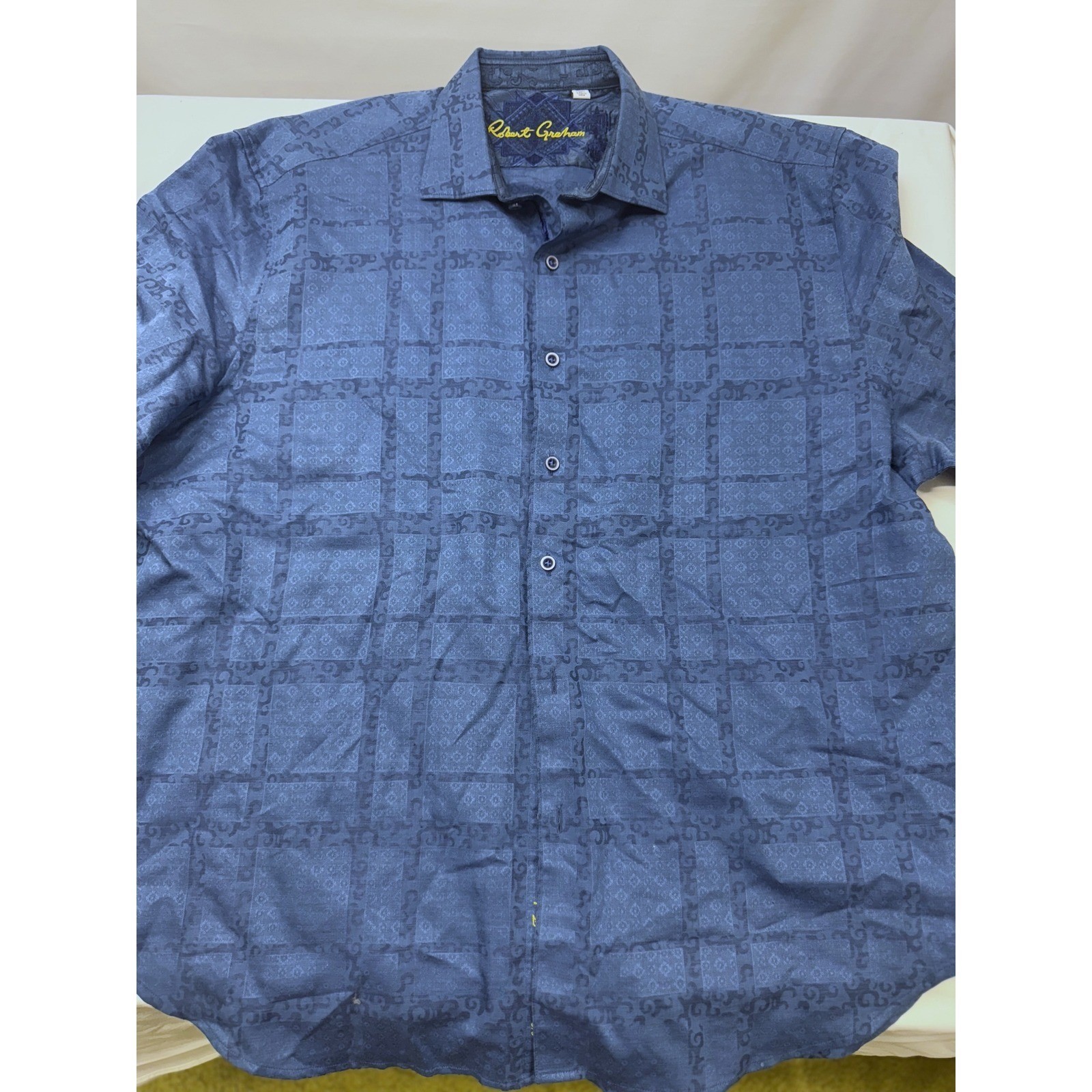 Robert Graham Patterned Casual Button Down Shirt … - image 3