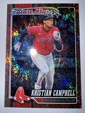 1/1🔥2026 Topps Series 1 Kristian Campbell Rose Gold Holofoil 1/1 Boston Red Sox