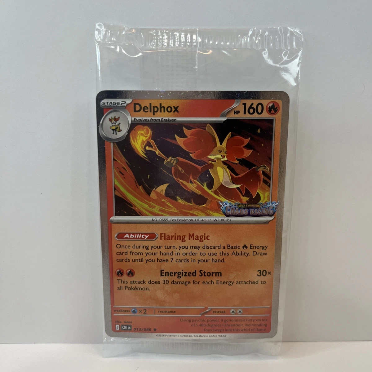 Delphox Pokmon TCG Cards for sale | eBay