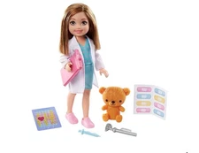 Barbie Chelsea Can Be Playset with Brunette Chelsea Doctor Doll (6-In/15.24-cm)