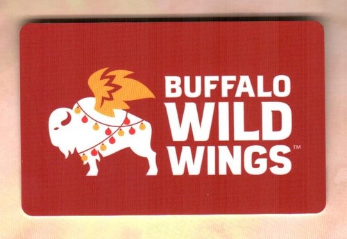 BUFFALO WILD WINGS Christmas Buffalo ( 2025 ) Gift Card ( $0 )
