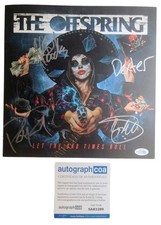 The Offspring Let The Bad Times Roll Signed Album ACOA