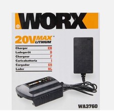 WORX  18V/20V Lithium Compact Power Share Battery Charger WA3760 + Erbauer
