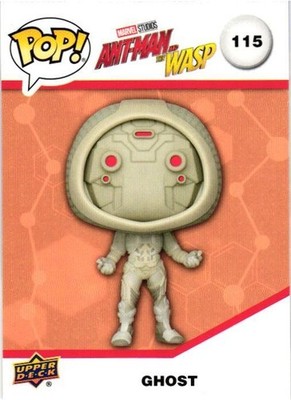 GHOST ANTMAN WASP #115 2023 UD Marvel FUNKO Trading Collectible Card
