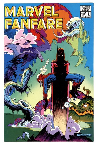 Marvel Fanfare #6 Sehr guter Erhaltungszustand + 8,5 1982 P. Craig Russell Cover