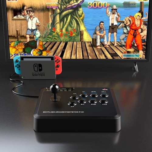 MAYFLASH ARCADE STICK F101 for Nintendo Switch, PC, PS3, Android, Neogeo mini - Picture 4 of 6