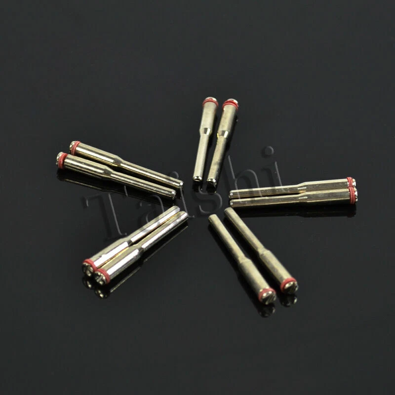 TAISHI Shaft Mandrel Holder Wheel Tool 10X3.17m Dremel Arbor Shank Cut-off Screw Steel