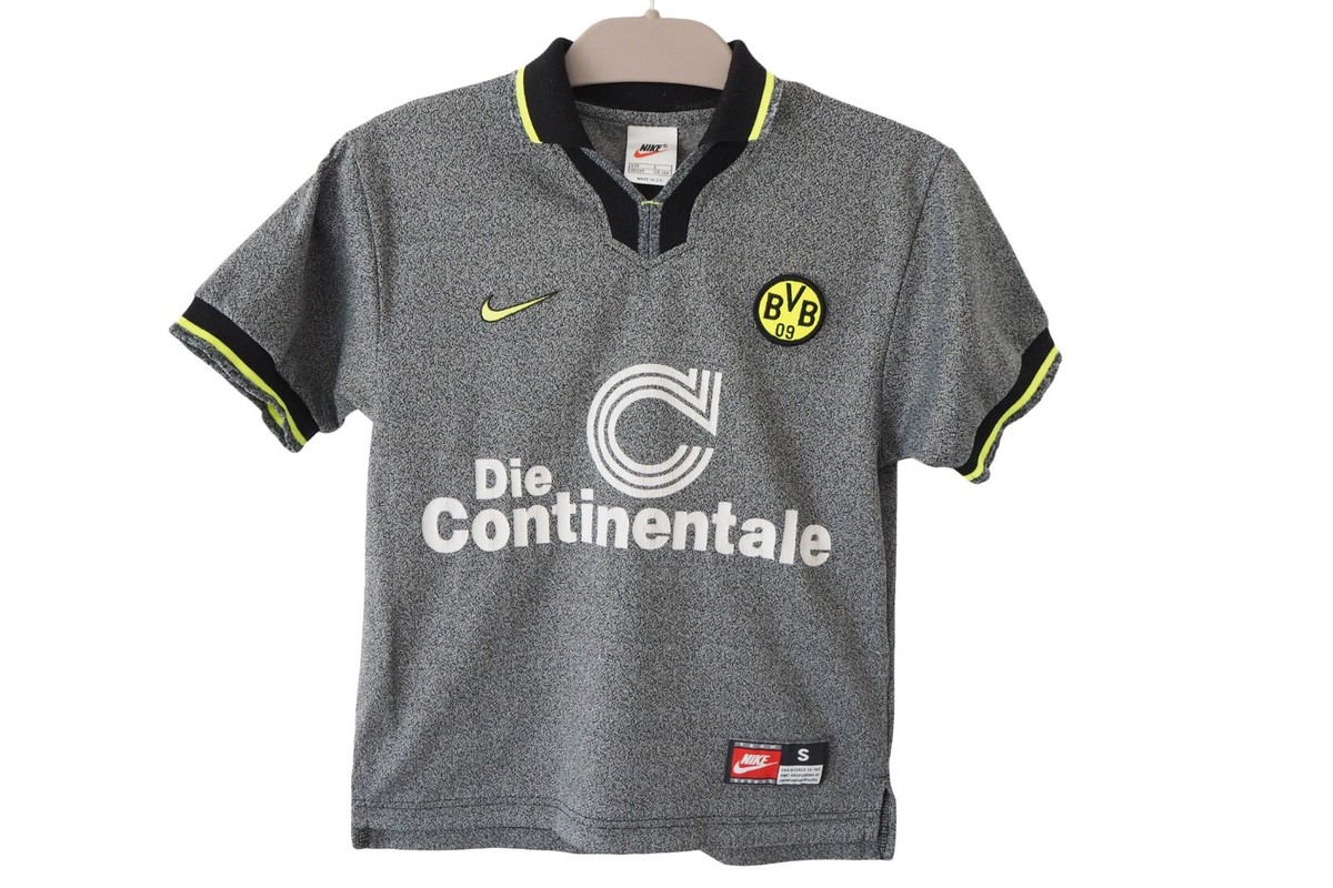 Borussia Dortmund Nike ユニフォーム Lサイズ Vintage Borussia Dortmund Nike Jersey T-Shirt 1997 football