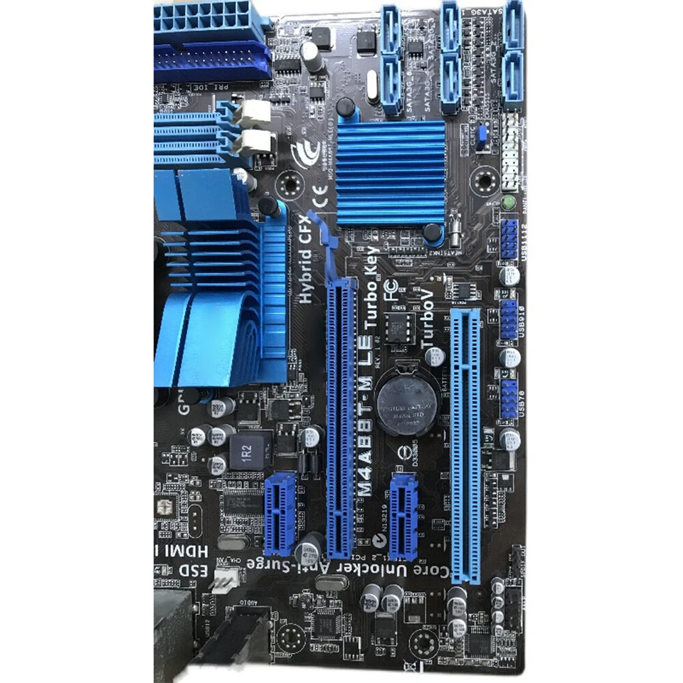 For ASUS M4A88T-M LE Socket AM3 DDR3 8GB M-ATX Motherboard - Image 4 of 4