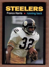 Franco Harris '84 Pittsburgh Steelers Monarch Corona Glory Days #7 / NM+