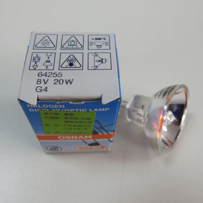 OSRAM 64255 8V20W G4 Leica Microscope Lamp Rayto Microplate Reader Light Bulb