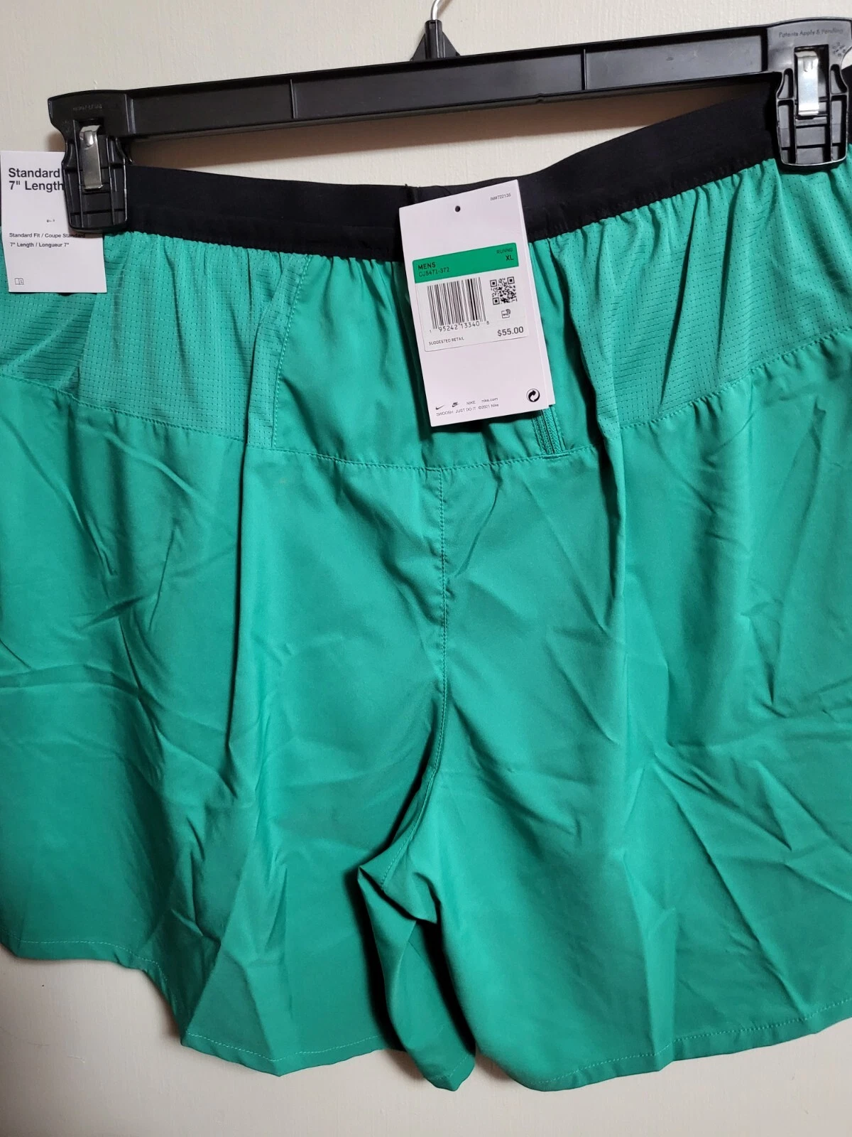 2025 NWT-Nike Men’s Flex 7” 2 in 1 Running Shorts -CJ547-XL