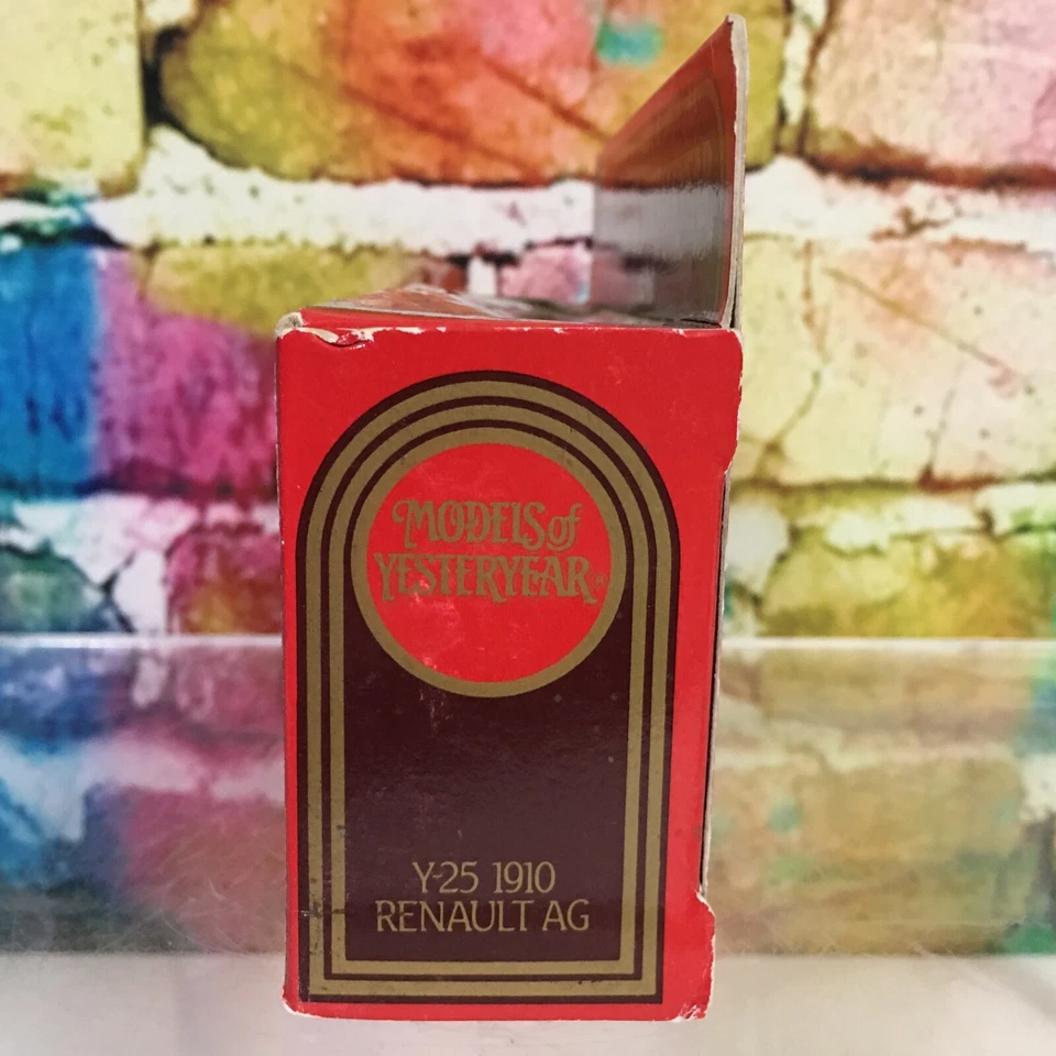 Matchbox 1986 "Modelos de antaño" Y-25 1910 Renault Type Ag Die-Cast Vintage Foto 4 de 4