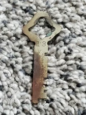 ANTIQUE SARGENT GREENLEAF FLAT KEY #13 ROCHESTER NY