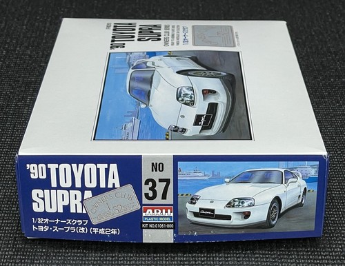 Kit modello in plastica serie Arii 1:32 scala '90 Toyota Supra proprietari serie club NUOVO/sigillato - Foto 5 di 6