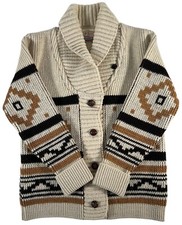 Vintage Pendleton Knockabouts 100 Virgin Wool Cardigan 1960 Size 38 Made In USA