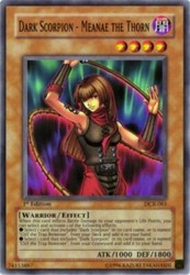 Dark Scorpion - Meanae the Thorn DCR-061 Common Unlimited Edition