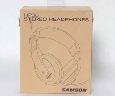 Samson HP30 Stereo Headphones Openbox New