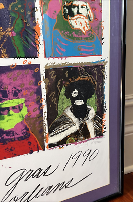 Mardi Gras Kings of Carnival Poster 1990 by Richard C Thomas