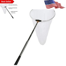 Professional Butterfly and Insect Net with Adjustable 24" Depth - Easy Assembly