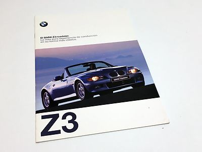1998 BMW Z3 1.8 Z3 1.9 Z3 2.8 M Roadster Brochure - Spanish | eBay